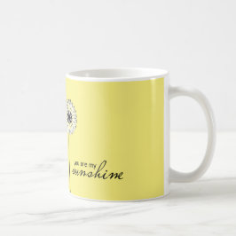 Du är mitt solsken 01 kaffemugg