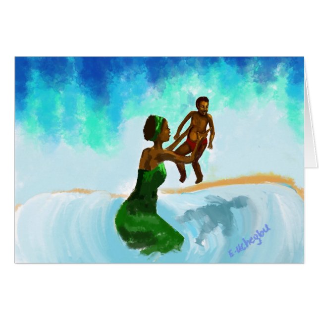 Du är mitt solsken hälsningskort (Framsidan Horizontal)