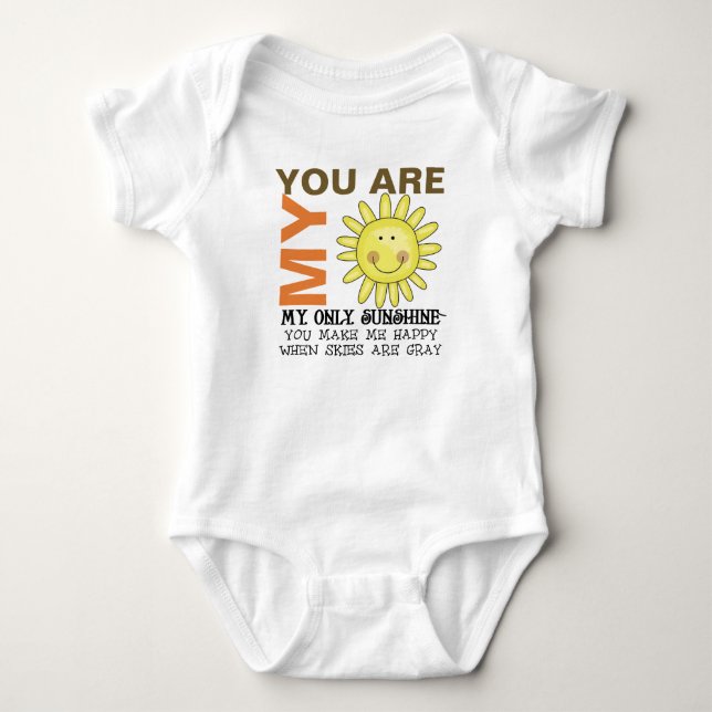 Du är mitt solsken tee shirt (Framsida)