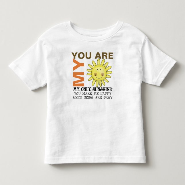 Du är mitt solsken tee shirt (Framsida)