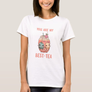 Du är mitt söta, söta, borbbubblande te pearl-te t shirt