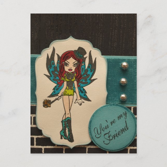 Du är mitt vänliga vykort (Framsida)