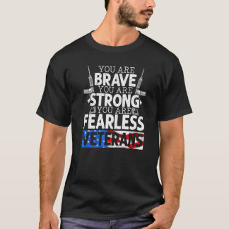 Du Är Modig Du Är Stark Du Är Oustålig Vete T Shirt