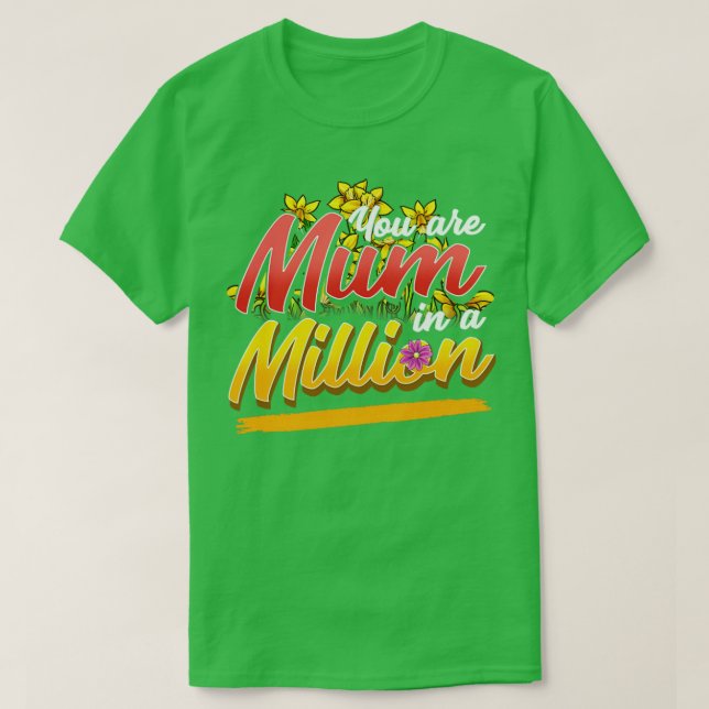 Du är Morsa i en miljon T Shirt (Design framsida)