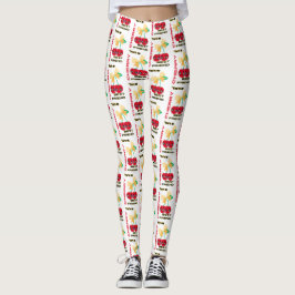 DU ÄR MY CHERRY BEST FRIEND LEGGINGS