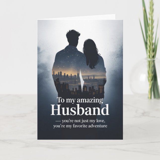 Du är My Favorite Äventyr - Elegant Birthday De Kort (Framsida)