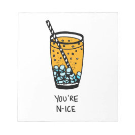 Du är N-Ice Anteckningsblock