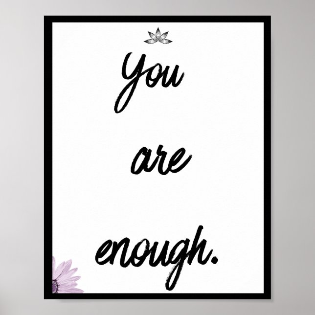 Du är nog, citat poster (Framsidan)