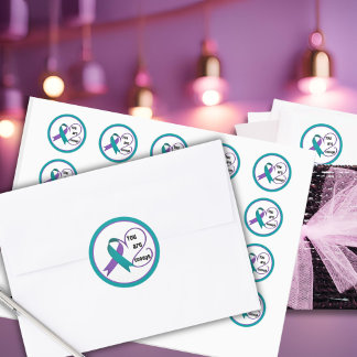 "Du Är Nog" Healing Hope Minimalist Citat Runt Klistermärke