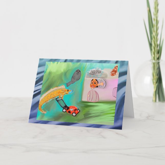 Du är Noisier än en Löv Blower Kort (Framsida)