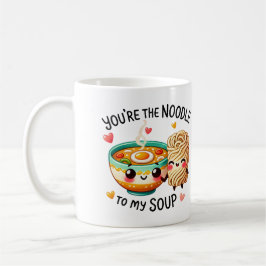 Du är Noodle mot Min Soppa-Mugg Kaffemugg