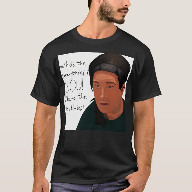 Du är nöttjuven t shirt (Framsida)