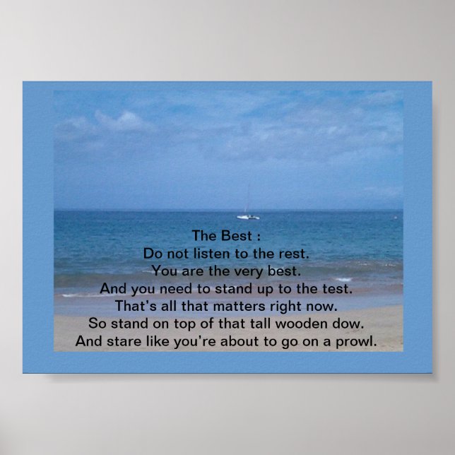 Du är nummer 1 poster (Framsidan)