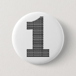 Du är nummer ett knapp