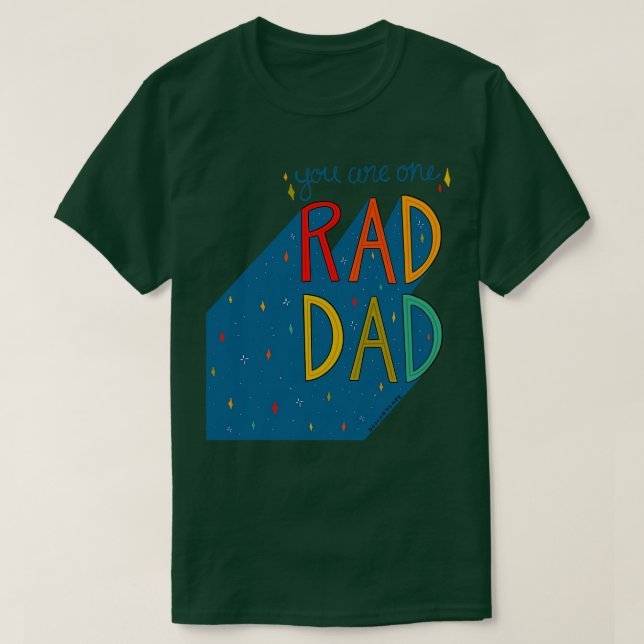 Du är One Rad Pappa T Shirt (Design framsida)