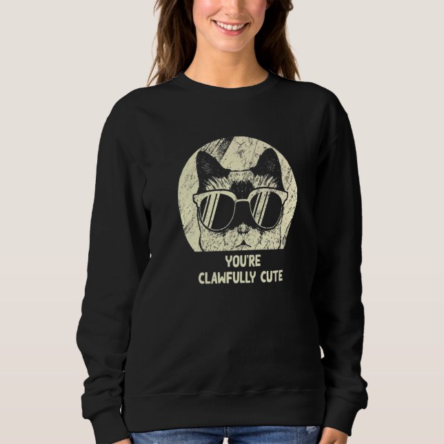 Du är otroligt söt katt  Kattpar Kattunge T Shirt (Framsida)
