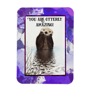 Du är Otterly som förbluffar gullig vits med den Magnet