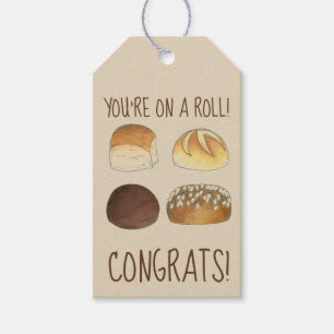 Du är på en roll Låt oss Celebrate-Grattisar Presentetikett