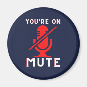 Du är på ett luddigt zoomminne magnet