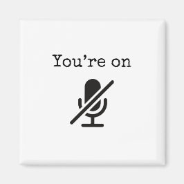 Du är på tyst Magnet