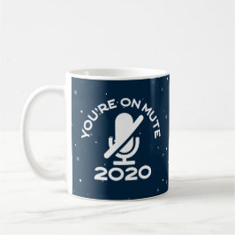 du är på tyst, roligt arbete från hemmet kaffemugg
