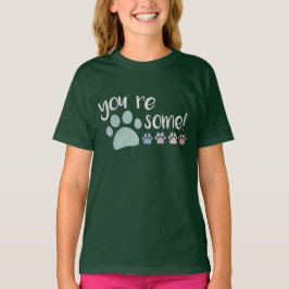 Du är Pawsome! T-Shirt