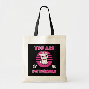 Du är Pawsome Tote Bag Tygkasse