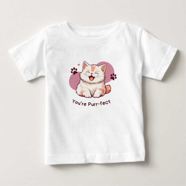 Du är perfekt baby t shirt (Framsida)