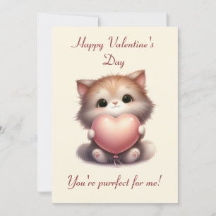 Du är perfekt för mig! Valentines hälsningskort Inbjudningar