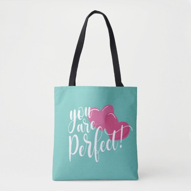 Du är Perfekt Valentine | Tote Bag Tygkasse (Framsida)
