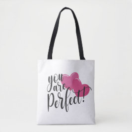 Du är Perfekt Valentine | Tote Bag Tygkasse