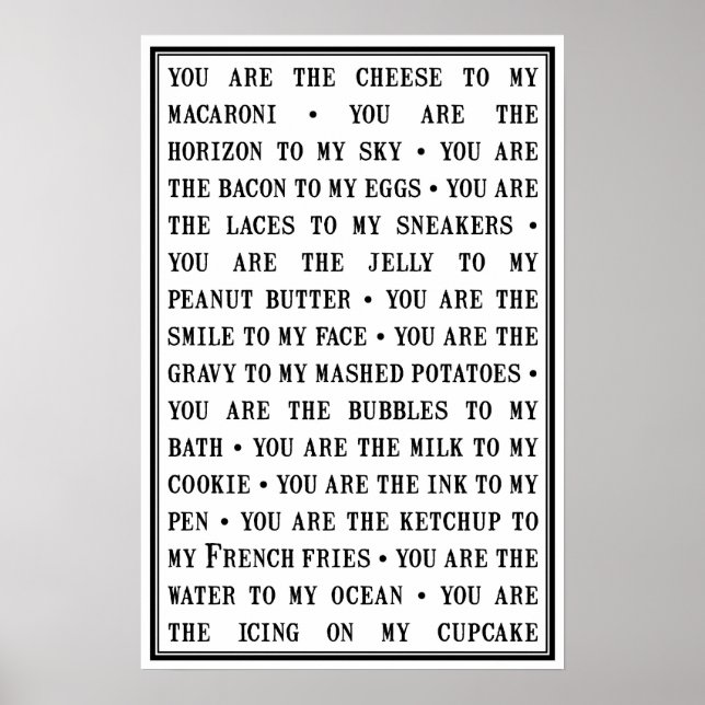 Du är.. poster (Framsidan)