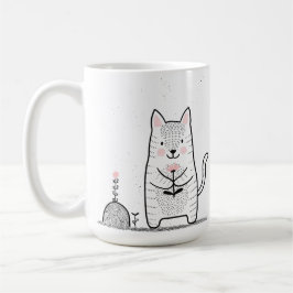 Du är purfekt Cute Kattunge Kaffemugg