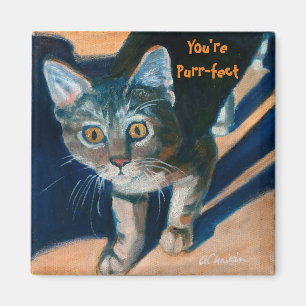 Du är Purr-Fect Magnet
