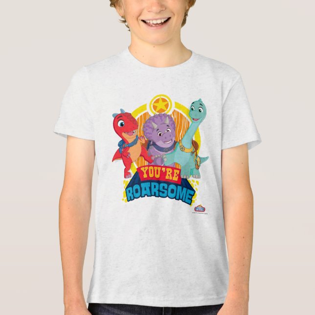 Du är Roarsome | Dino Ranch T Shirt (Framsida)