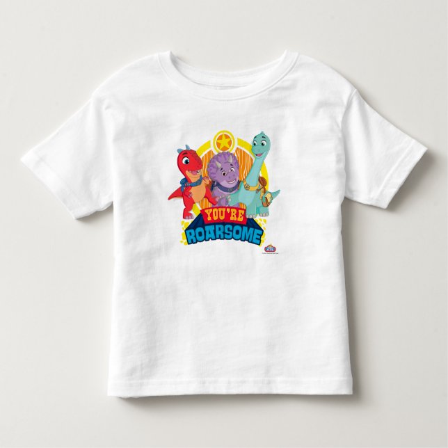 Du är Roarsome | Dino Ranch T Shirt (Framsida)