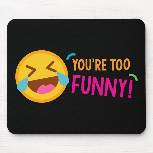 Du är roliga Emoji Musmatta (Framsidan)