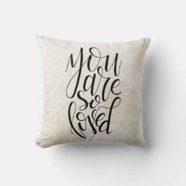 Du är så älskad Dekorativ kudde