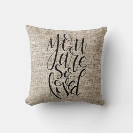 Du är så älskad Dekorativ kudde