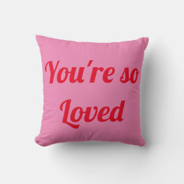 Du är så älskad Hemdekan Dekorativ kudde