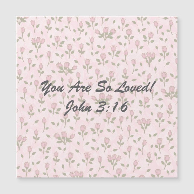 Du Är Så Älskad Magnet (Framsida)