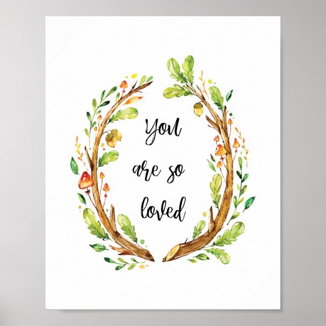 Du är så älskad poster (Framsidan)