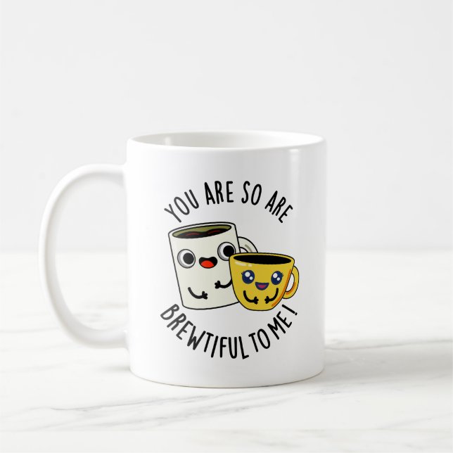 Du är så brokig mot mig... kaffemugg (Vänster)