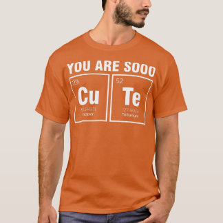 Du är så cute-kemi-kemi Student Periodic T Shirt