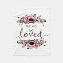 Du är så förtjust i Boho Chic Blommigt Wandan Flic