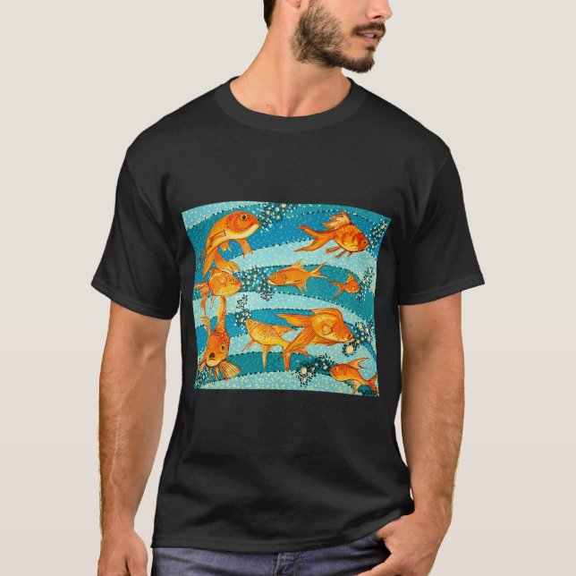 Du är så gyllene. t shirt (Framsida)