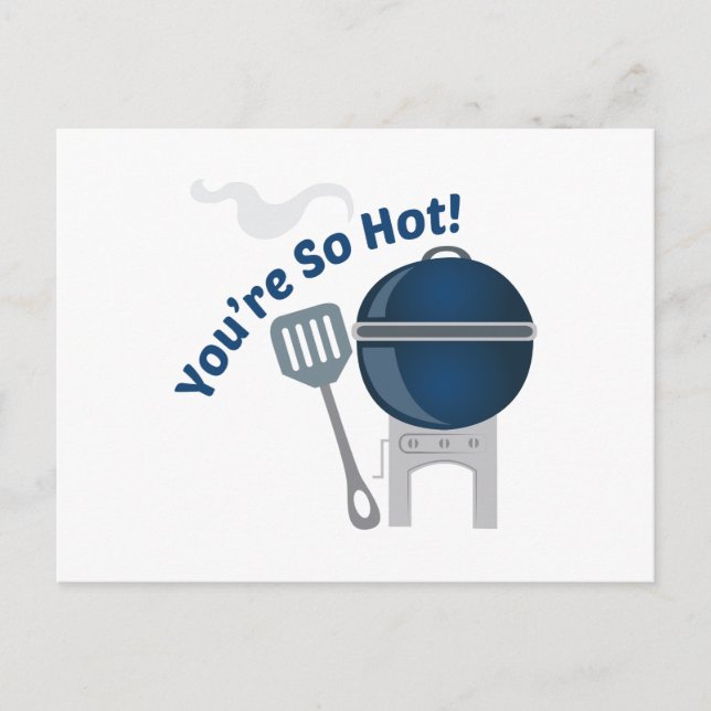 Du är så Hett Vykort (Framsida)