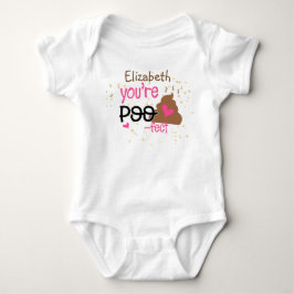 Du är så POOFECT (Lägg till bebisens namn) Bebisfe T Shirt