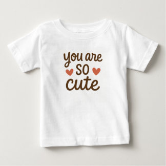 Du är så söt Söt citatdesign T Shirt