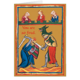 Du är så sparkad. Anpassade! Hälsningskort